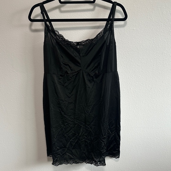 torrid Other - torrid Black Lace Trim Satin Slip